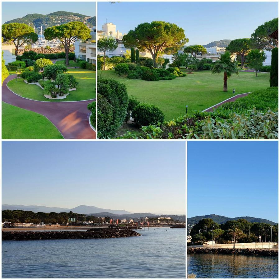 Garden And Beach Sea View Apartment Cannes Mandelieu Esterno foto